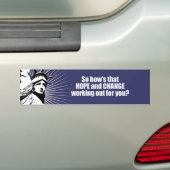 あなたのために隆起を解決することを望み、変える方法 バンパーステッカー (車上)