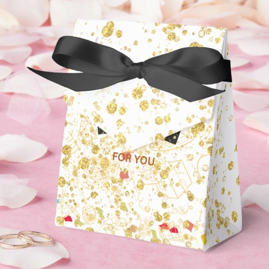 「あなたのために」ギフトボックス フェイバーボックス (ウェディング)