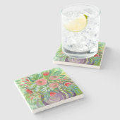 「あなたのために」石コースター ストーンコースター (横)