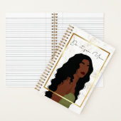 あなたのために |黒い女の子 |スパイラルノートブック ノートブック (内側)