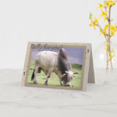 あなたのためのいじめっ子! 誕生日の挨拶 カード (黄色い花)