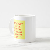 あなたのためのおもしろいな冗談 コーヒーマグカップ (正面左)