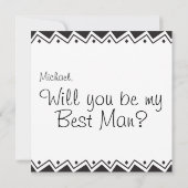 あなたのためのオリジナルヒゲクイズをプレゼント！ ウェディングパーティー！ 招待状 (裏面)