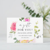 あなたのためのギフト農場フローラギフト証明書 (スタンド正面)