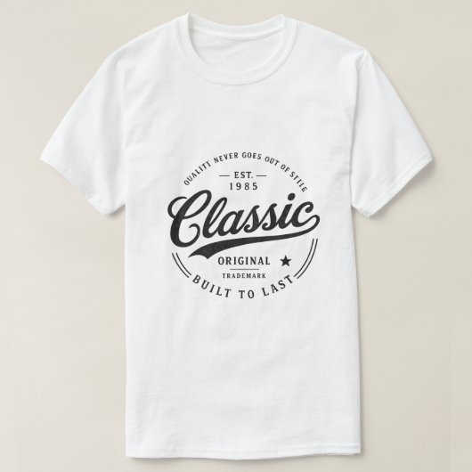 あなたのためのクラシックTシャツ Tシャツ (デザイン正面)