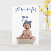 あなたのためのスマイル… カード (黄色い花)