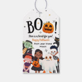 あなたのためのハロウィン特別なプレゼント ハロウィン子供用衣装 ギフトタグ (正面)