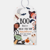 あなたのためのハロウィン特別なプレゼント ハロウィン子供用衣装 ギフトタグ (裏面)