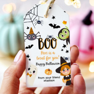 あなたのためのハロウィン特別なプレゼント ハロウィン子供用衣装 ギフトタグ