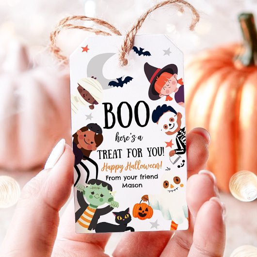 あなたのためのハロウィン特別なプレゼント ハロウィン子供用衣装 ギフトタグ