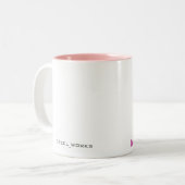 あなたのためのハート! ツートーンマグカップ (正面左)