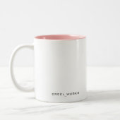 あなたのためのハート! ツートーンマグカップ (左)