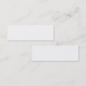 あなたのためのビジネス スキニー名刺 (正面/裏面)