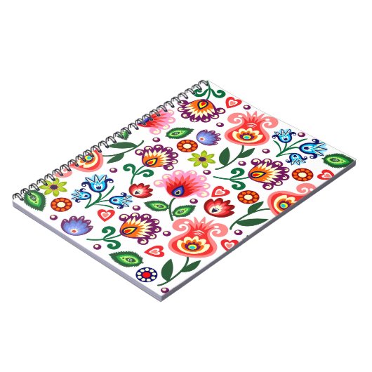 あなたのためのポーランドパターンフォーク ノートブック (左側)