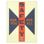 あなたのためのヴィンテージの安全クリップボード クリップボード (裏面)