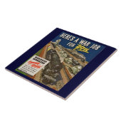 あなたのための戦争の仕事陶磁器の写真のタイル タイル (側面)