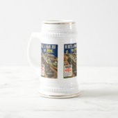 あなたのための戦争仕事第2次世界大戦 ビールジョッキ (正面左)