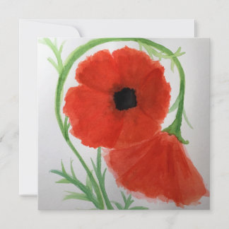 "あなたのための抱擁"水彩画のデザイン カード