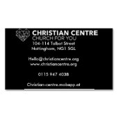 あなたのための教会 マグネット名刺 (正面)