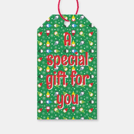 あなたのための特別なギフトラベル ギフトタグ (正面)