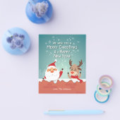 あなたのための特別なクリスマスメッセージ - サンタクロース チラシ (シングル)