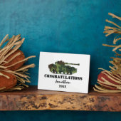 あなたのための特別な陸軍卒業式 フォトプラーク (側面)