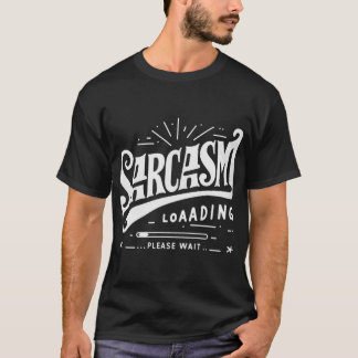 あなたのための皮肉な黒 Tシャツ