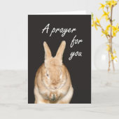 あなたのための祈りの言葉 カード (黄色い花)