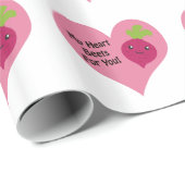 あなたのための私のハートのビート ラッピングペーパー (ロールコーナー)