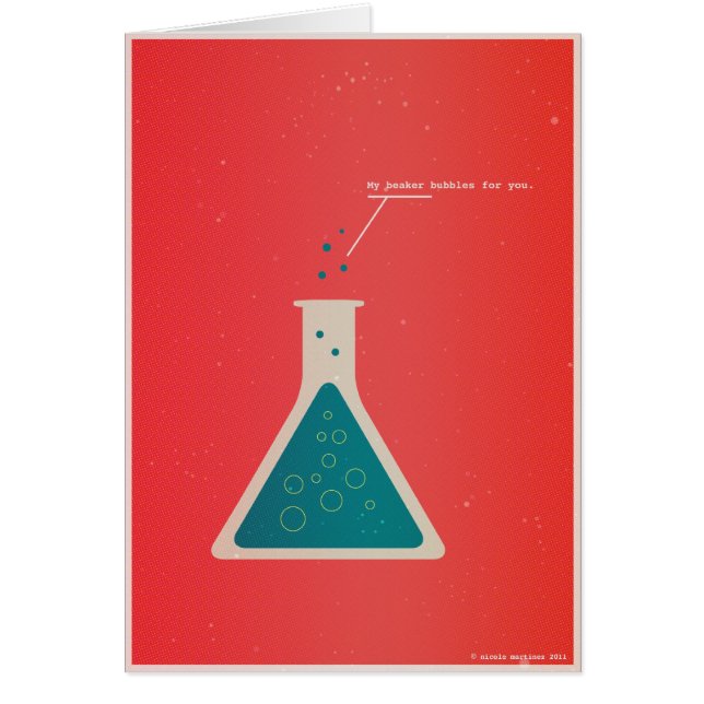 あなたのための私のビーカーの泡 (正面)