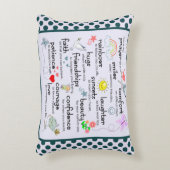 あなたのための私の祈りの言葉 アクセントクッション (正面(垂直))