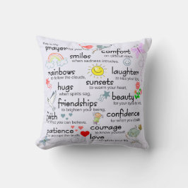 あなたのための私の祈りの言葉 クッション