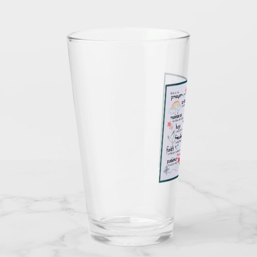 あなたのための私の祈りの言葉 タンブラーグラス (右)