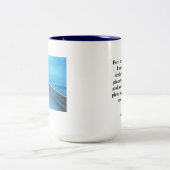 あなたのための私の計画 ツートーンマグカップ (中央)