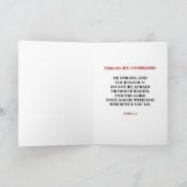 あなたのための聖なる書物、 経典 カード (内部)