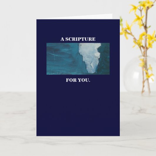 あなたのための聖なる書物、 経典 カード (黄色い花)