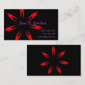 あなたのための花名刺 名刺 (正面/裏面)