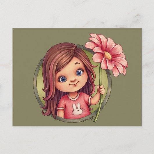 あなたのための花 ポストカード (正面)