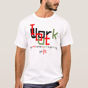 あなたのための通りのトレーニングそしてフィットネス Tシャツ