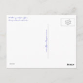 あなたのための野生の花束郵便はがき ポストカード (裏面)