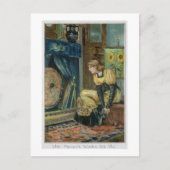 あなたのための非常に大切な願い、ビクトリアンなクリスマス シーズンポストカード (正面)