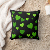 あなたのための1000の緑のハート クッション (ブランケット)