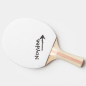 あなたのためのBlack Lettering and Arrow 卓球ラケット (横)