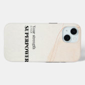 あなたのためのiPhone 15ケース Case-Mate iPhoneケース (裏面 (横))