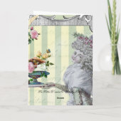 あなたのためのLa Lettre D'amour カード (裏面)