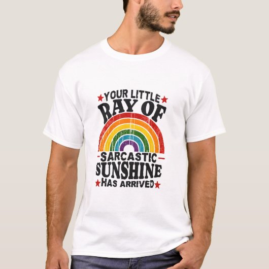 あなたのちょっとした皮肉な太陽 Tシャツ (正面)