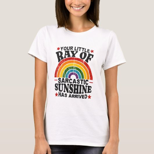 あなたのちょっとした皮肉な太陽 Tシャツ (正面)