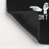 あなたのどの部分が理解していないデザイン先生 マウスパッド (コーナー)