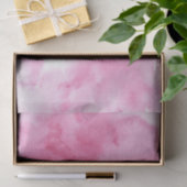 あなたののためのピンクの水彩画の背景 薄葉紙 (ギフト)