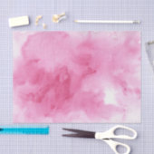 あなたののためのピンクの水彩画の背景 薄葉紙 (クラフト)